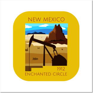 New Mexico 1912-Enchanted Circle Posters and Art